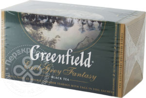 для рецепта Чай черный Greenfield Earl Grey Fantasy 25 пак