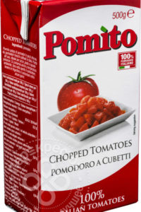 для рецепта Мякоть томатов Pomito кубиками 500г