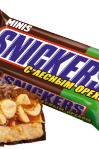 для рецепта Шоколадный батончик Snickers Minis Лесной орех