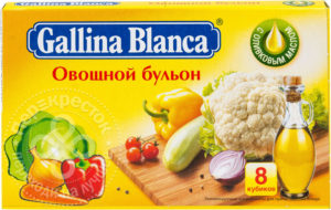 для рецепта Бульон Gallina Blanca овощной в кубиках 80г
