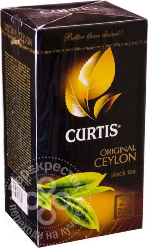 для рецепта Чай черный Curtis Original Ceylon 25 пак