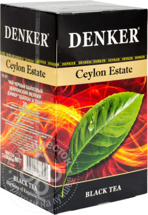 для рецепта Чай черный Denker Ceylon Estate 20 пак