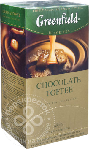 для рецепта Чай черный Greenfield Chocolate Toffee 25 пак