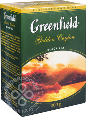 для рецепта Чай черный Greenfield Golden Ceylon 200г