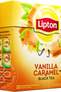 для рецепта Чай черный Lipton Vanilla Caramel 20 пак