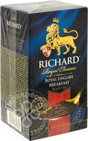 для рецепта Чай черный Richard Royal English Breakfast 25 пак