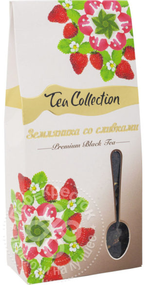 для рецепта Чай черный Tea Collection Земляничный со сливками 100г