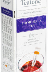 для рецепта Чай черный Teatone с чабрецом 15 пак