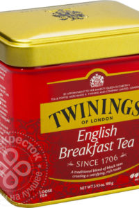 для рецепта Чай черный Twinings English Breakfast 100г