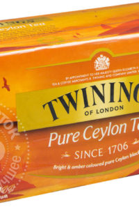 для рецепта Чай черный Twinings Pure Ceylon Tea 25 пак