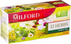 для рецепта Чай травяной Milford 12 Herbs 20 пак