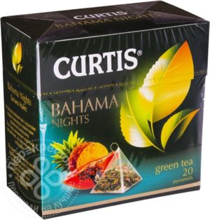 для рецепта Чай зеленый Curtis Bahama Nights 20 пак