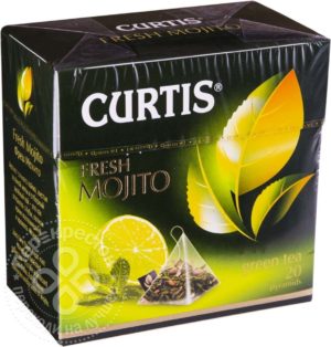 для рецепта Чай зеленый Curtis Fresh Mojito 20 пак