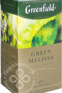 для рецепта Чай зеленый Greenfield Green Melissa 25 пак