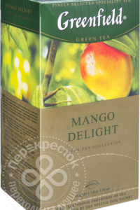 для рецепта Чай зеленый Greenfield Mango Delight 25 пак