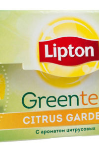 для рецепта Чай зеленый Lipton Citrus Garden 25 пак