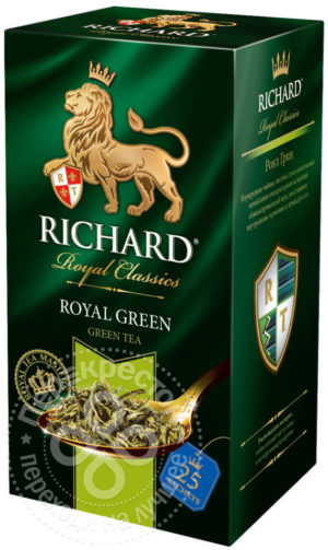 для рецепта Чай зеленый Richard Royal Green 25 пак