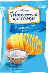 для рецепта Чипсы Московский картофель с йодированной солью 70г