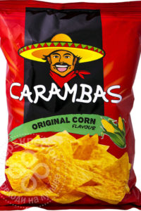 для рецепта Чипсы кукурузные Carambas original corn flavour 150г