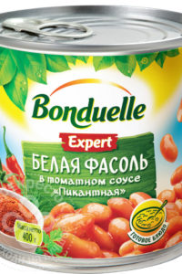 для рецепта Фасоль Bonduelle Пикантная белая в томатном соусе 400г