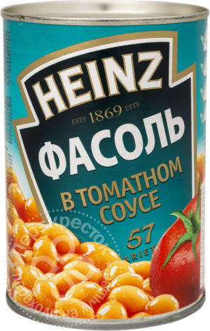 для рецепта Фасоль Heinz в томатном соусе 415г