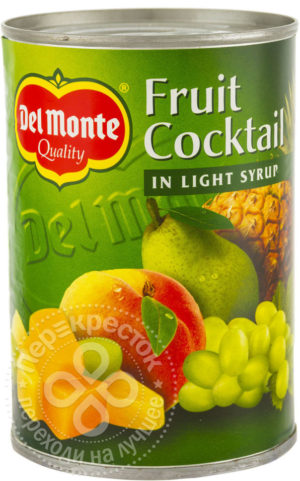 для рецепта Фруктовый коктейль Del Monte в легком сиропе 420г
