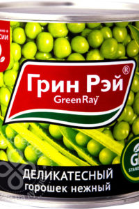 для рецепта Горошек Green Ray зеленый деликатесный 425мл