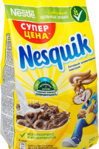 для рецепта Готовый завтрак Nesquik Шоколадный 250г
