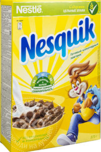 для рецепта Готовый завтрак Nesquik Шоколадный 375г