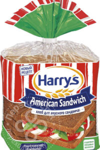 для рецепта Хлеб Harrys American Sandwich пшенично-ржаной 470г