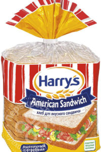для рецепта Хлеб Harrys American Sandwich пшеничный с отрубями 515г
