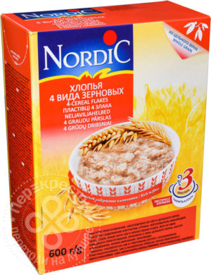 для рецепта Хлопья Nordic 4 злака 600г