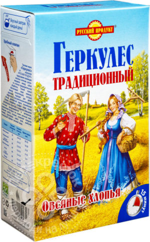для рецепта Хлопья овсяные Русский Продукт Геркулес Традиционный 500г