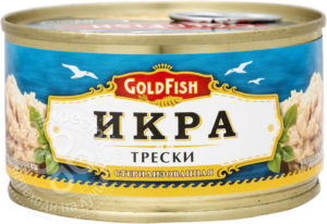 для рецепта Икра трески Gold Fish 200г