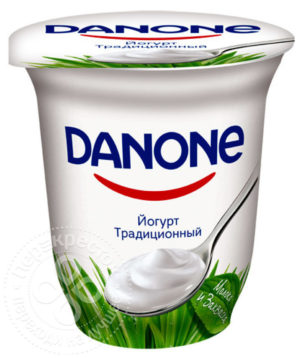 для рецепта Йогурт Danone Традиционный 3.3% 350г