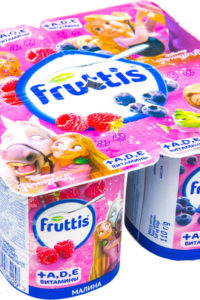 для рецепта Йогурт детский Fruttis Disney Малина-Черника 2.5% 110г