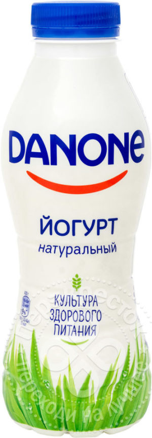 для рецепта Йогурт питьевой Danone Натуральный 2.5% 430мл