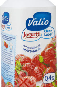 для рецепта Йогурт питьевой Valio с клубникой 0.4% 330мл