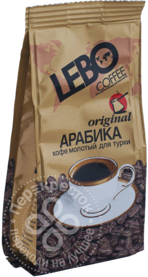 для рецепта Кофе молотый Lebo Original 100г