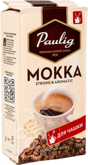 для рецепта Кофе молотый Paulig Mokka для чашки 250г