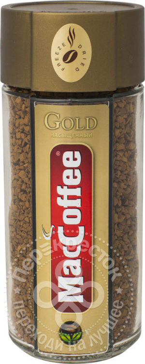 для рецепта Кофе растворимый MacCoffee Gold 100г