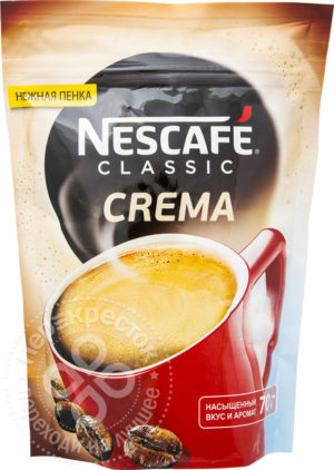 для рецепта Кофе растворимый Nescafe Classic Crema 70г