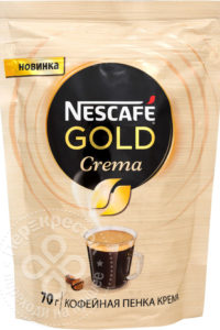 для рецепта Кофе растворимый Nescafe Gold Crema 70г