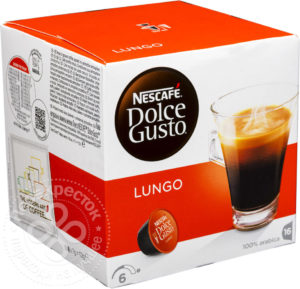 для рецепта Кофе в капсулах Nescafe Dolce Gusto Lungo 16шт