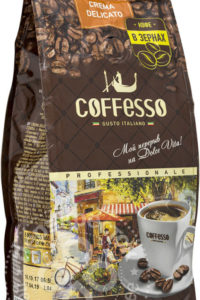 для рецепта Кофе в зернах Coffesso Crema Delicato 250г