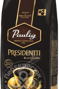 для рецепта Кофе в зернах Paulig Presidentti Black Label 250г