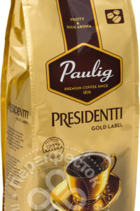 для рецепта Кофе в зернах Paulig Presidentti Gold Label 250г