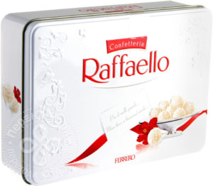 для рецепта Конфеты Raffaello с цельным миндальным орехом в кокосовой обсыпке 300г