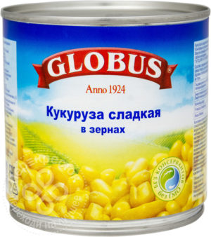 для рецепта Кукуруза Globus сладкая 340г