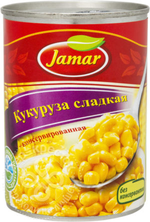 для рецепта Кукуруза Jamar сладкая 400г